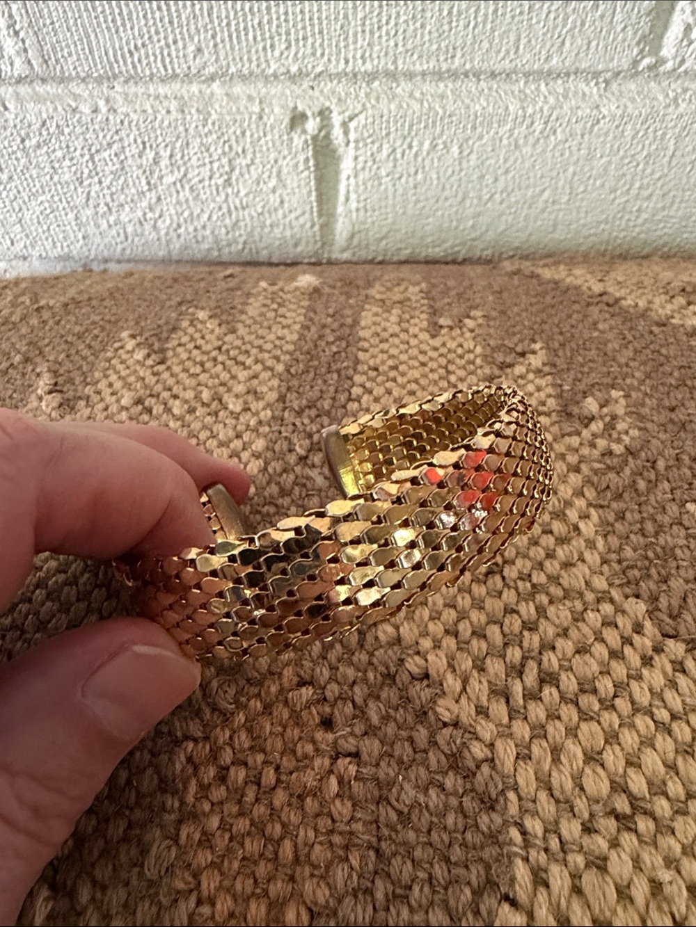 Vintage gold cuff